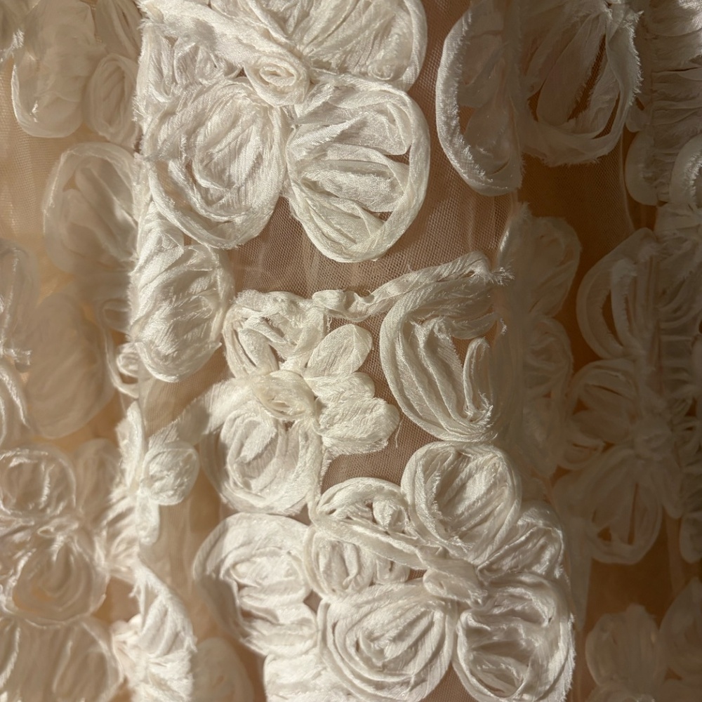 $850 NWOT Bronx and Banco Sabrina Lace Wedding Dress Midi - Picture 7 of 8